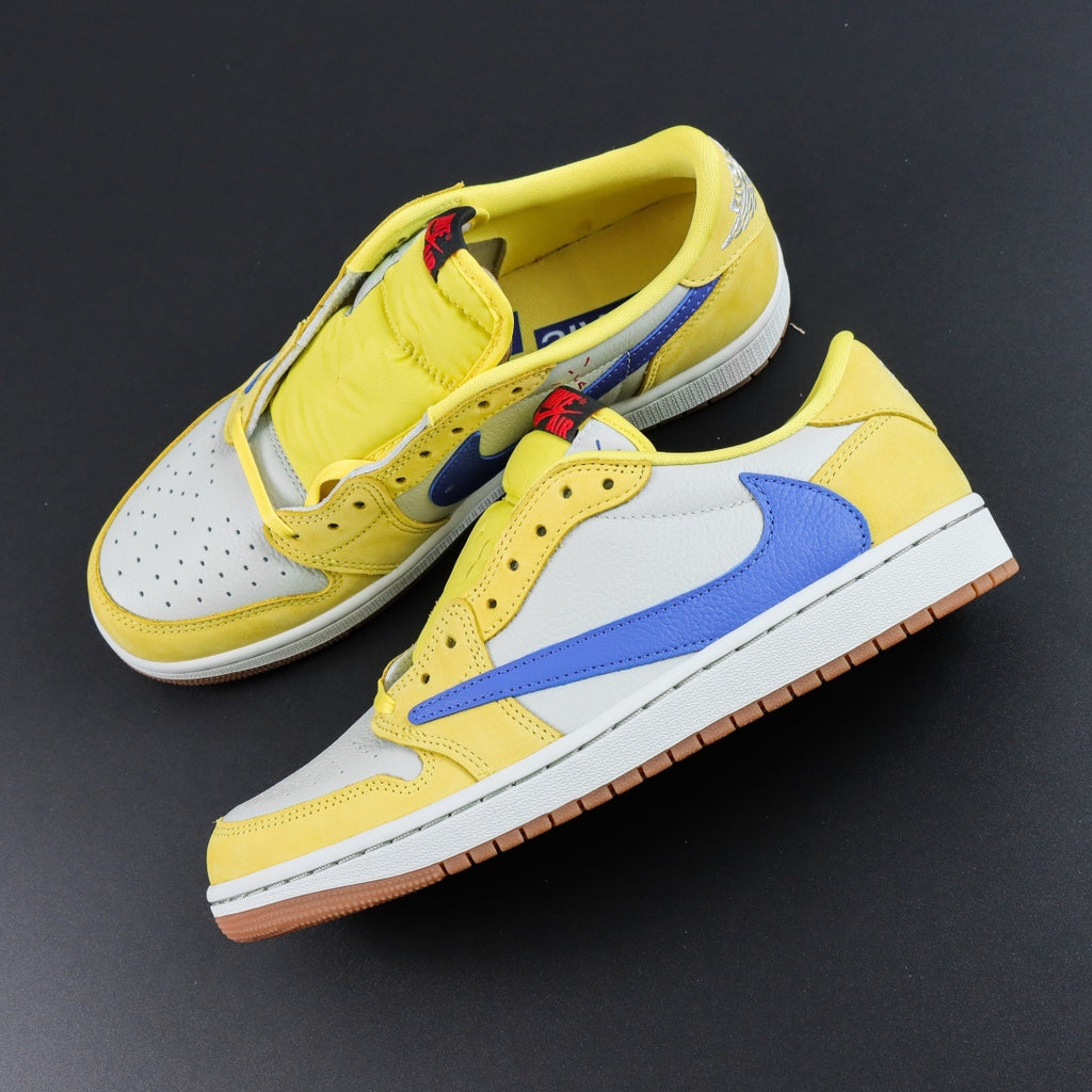 Jordan 1 Retro Low OG SP x Travis Scott 'Canary'