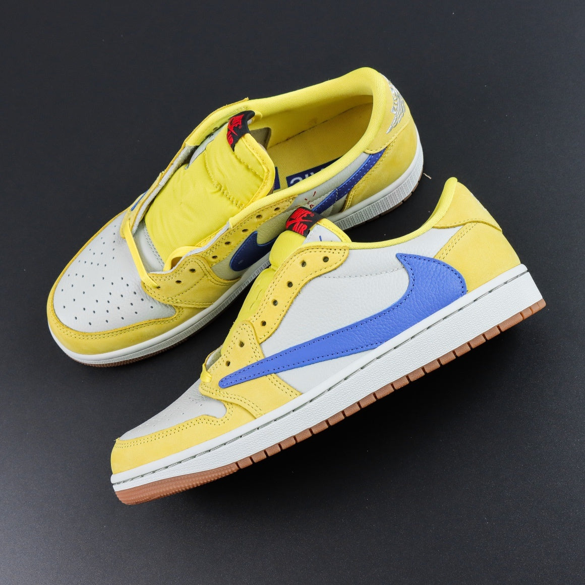 Jordan 1 Retro Low OG SP x Travis Scott 'Canary'