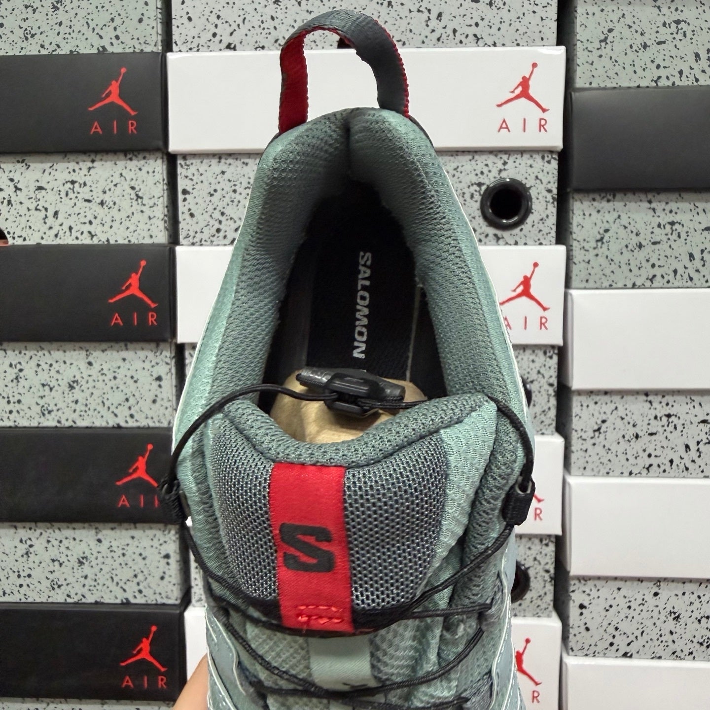 SALOMON-XA Pro 3D Gore-Tex 'Lead Barbados Cherry'