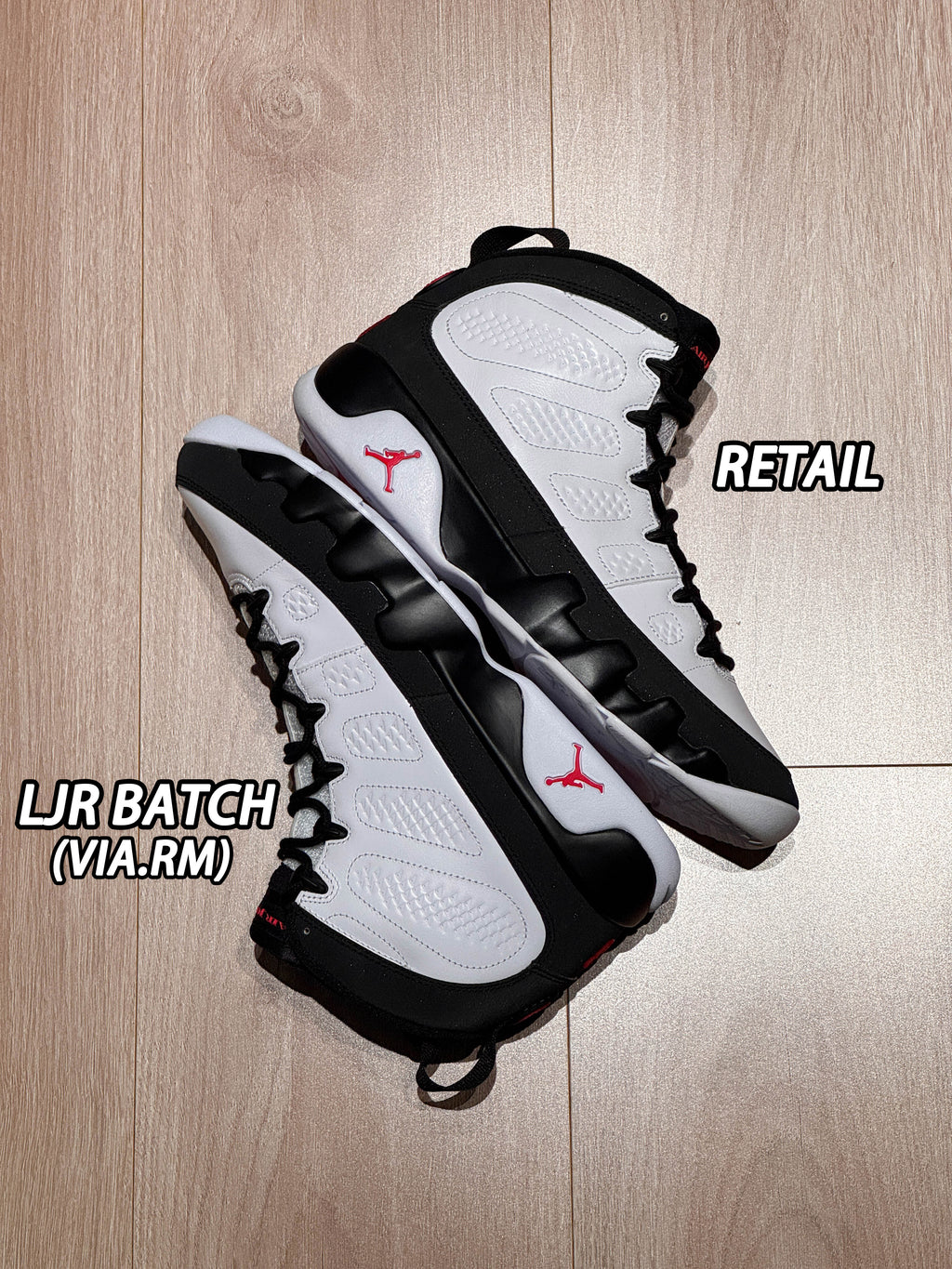 Jordan 9 Retro OG 'Space Jam' 2016