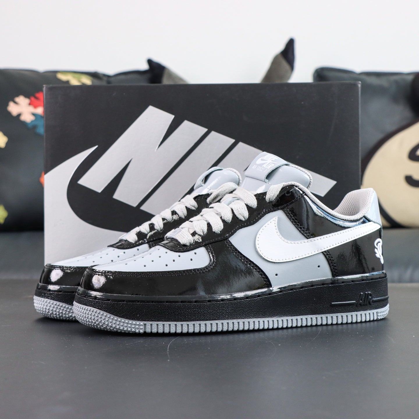 Nike Air Force 1 Low x Central Cee x SYNA World 'Light Smoke Grey'