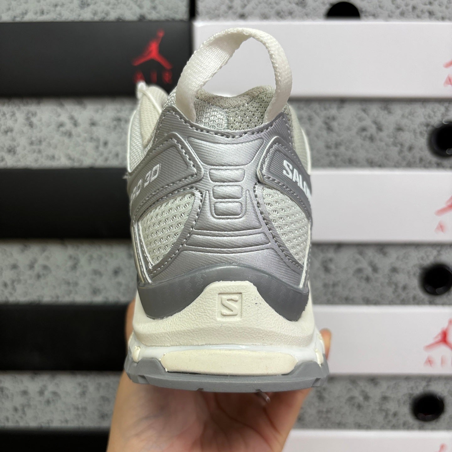 SALOMON-XA Pro 3D 'Dawn Blue Silver Vanilla'