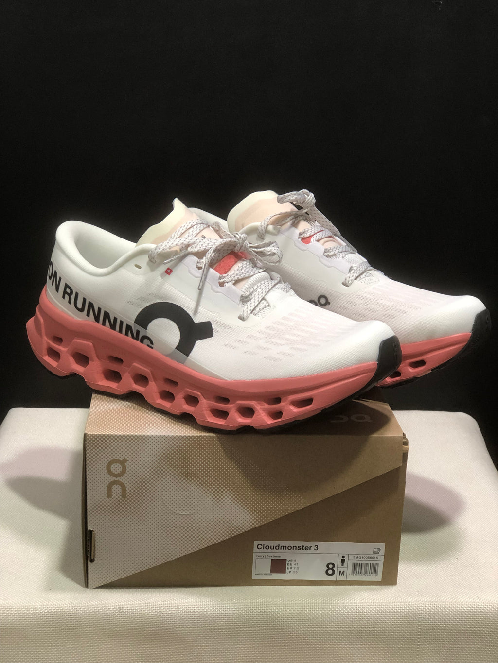 ON - Cloudmonster 3 'Ivory | Dustrose'