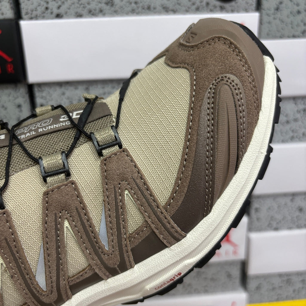 SALOMON-XA Pro 3D Suede 'Feather Gray Caribou Vanilla Ice'