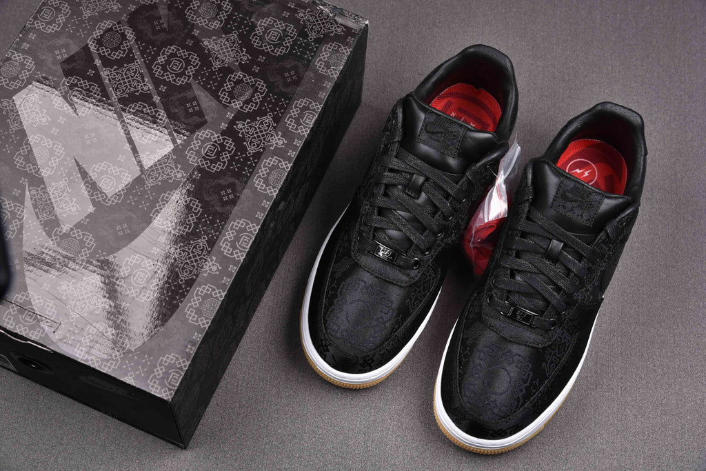 Nike Air Force 1 Low x Fragment Design x CLOT 'Black Silk'