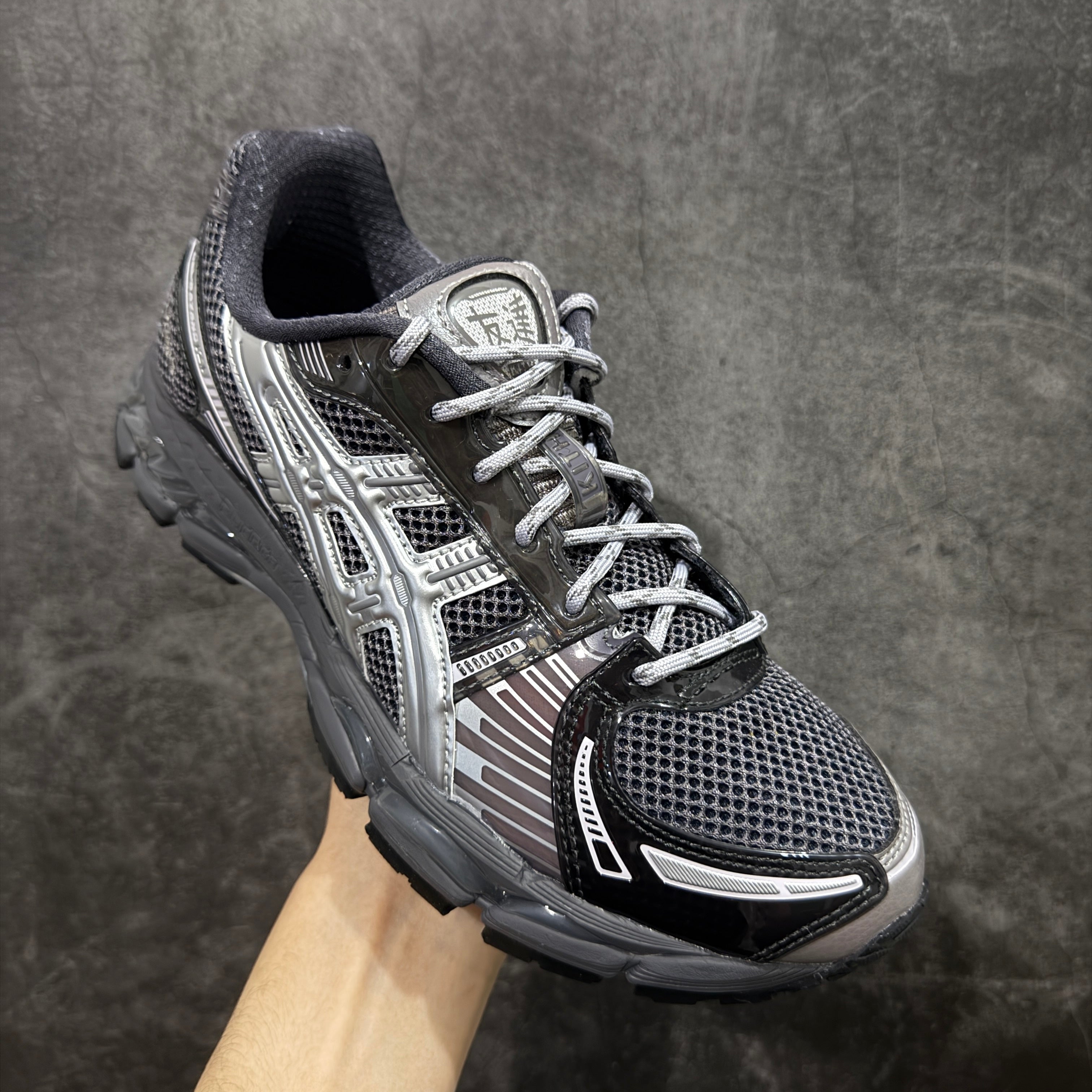 ASICS x Kith Gel-Kayano 12.1 'Tornado Pure Silver'