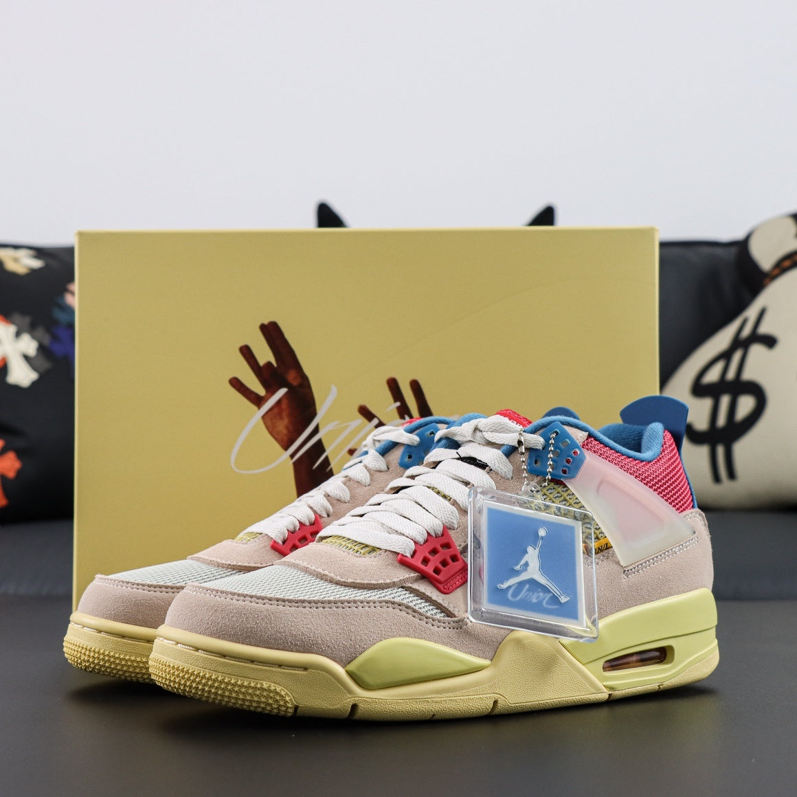 Jordan 4 Retro x Union LA 'Guava Ice'
