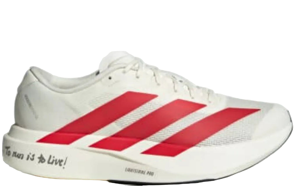 adidas Adizero Evo SL Off White / Better Scarlet / Core Black