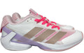 AD ADIZERO UBERSONIC 5 (in the Cloud White, Ash Pearl, and Lucid Pink / JP7313 colorway).