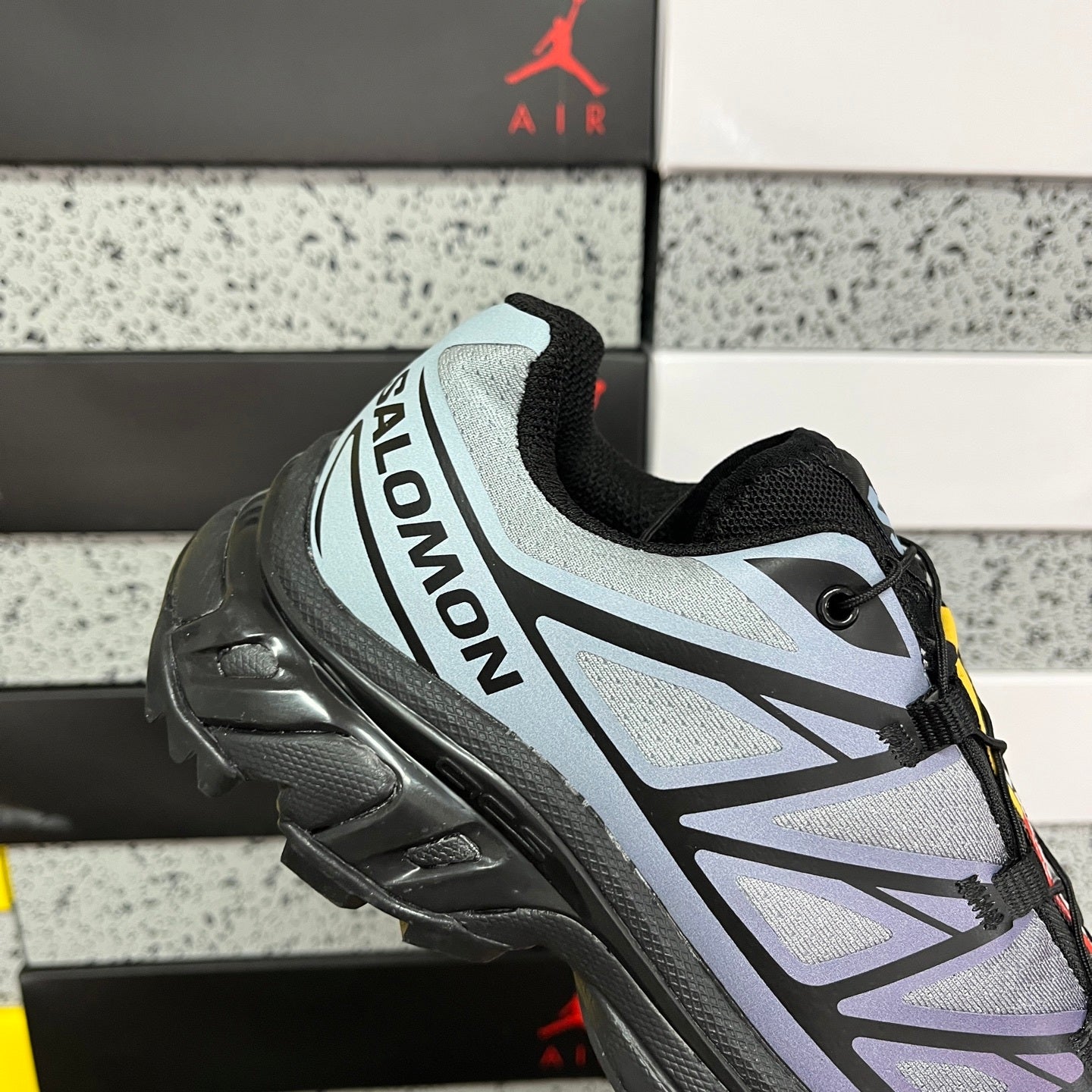 SALOMON-XT-6 Chromatic 'Black Blue Fog Cadet'