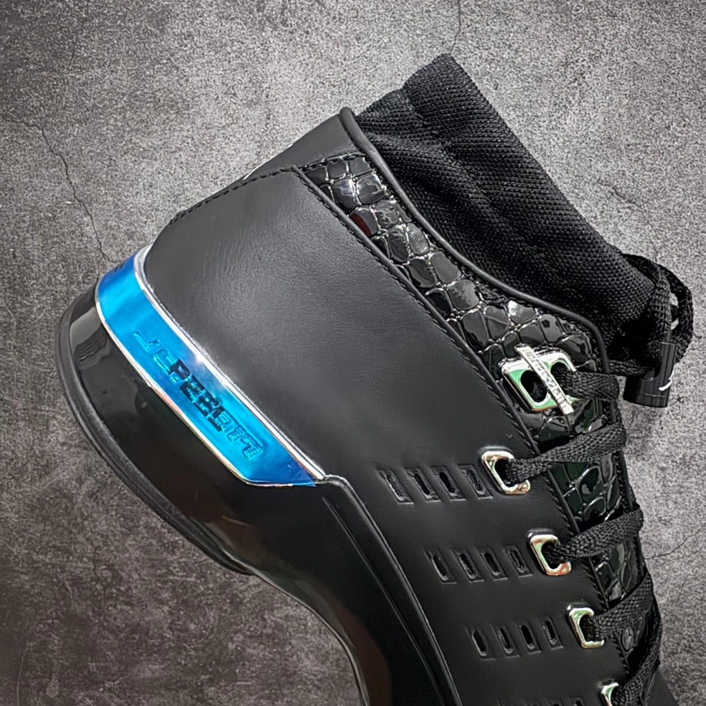 Jordan 17 Low 'Black Chrome'