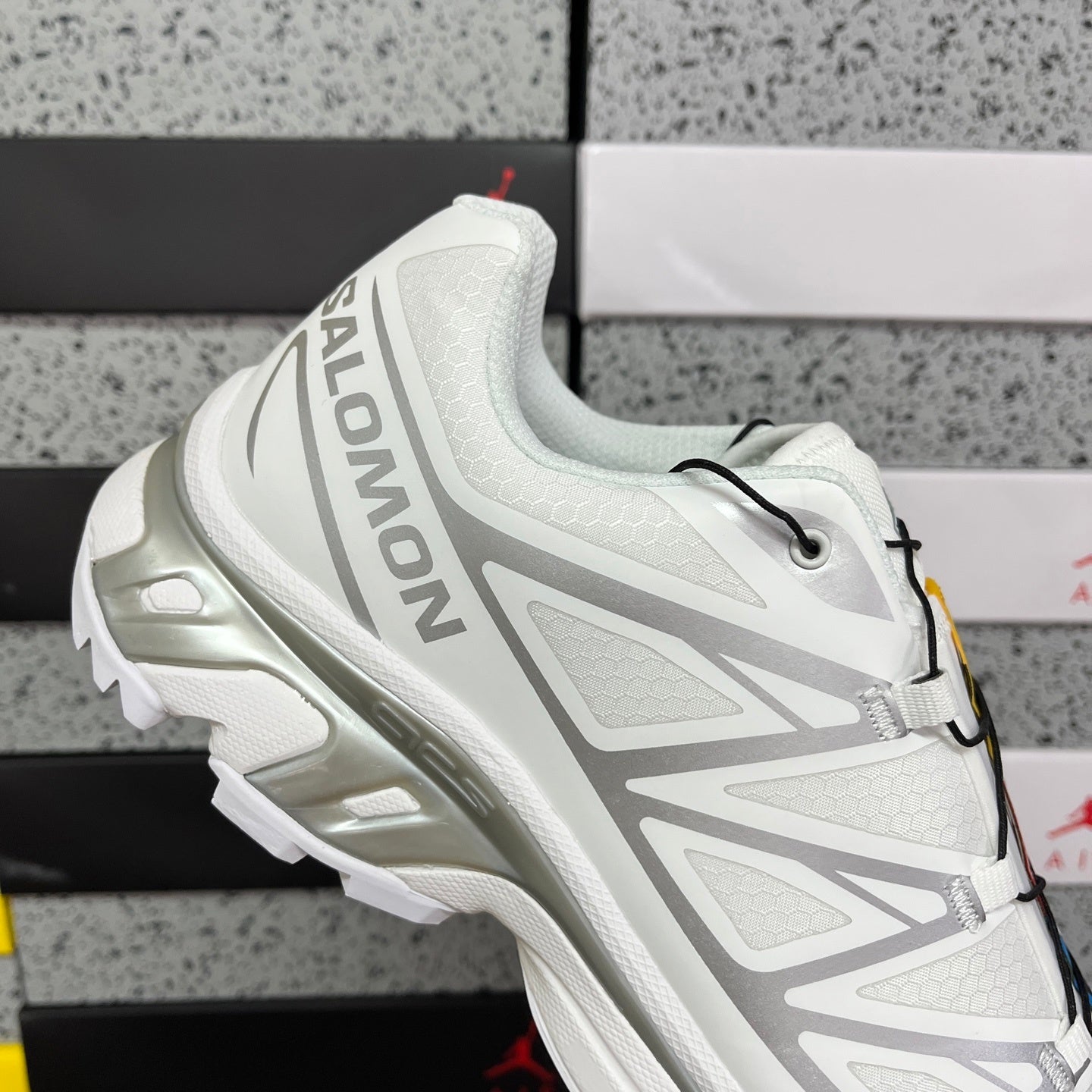 SALOMON-XT-6 Gore-Tex 'White Ftw Silver'