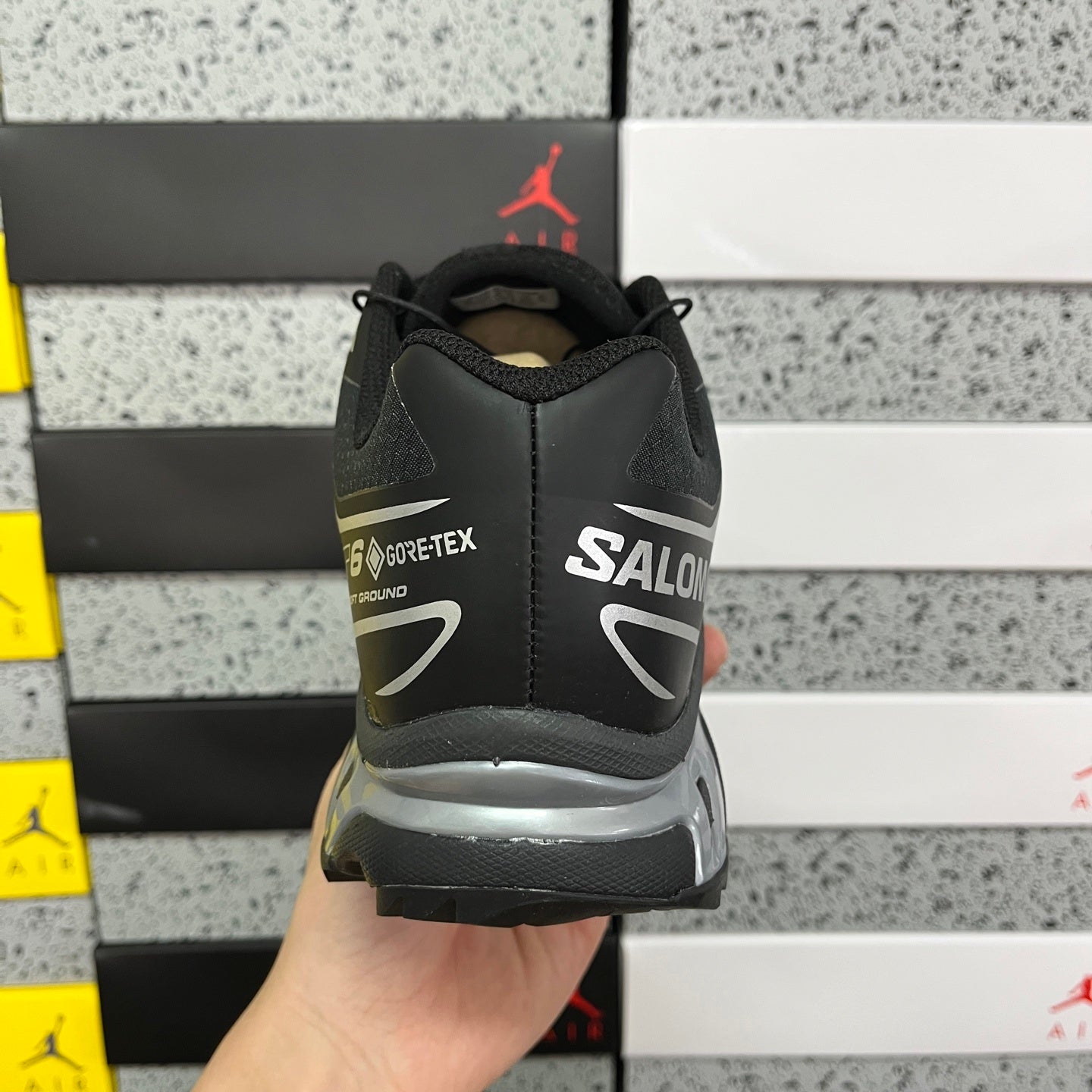 SALOMON-XT-6 Gore-Tex 'Black Ftw Silver'