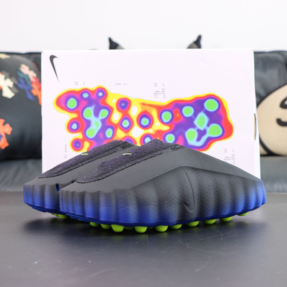 Nike Mind 001 Flyknit Slides 'Hyper Royal'