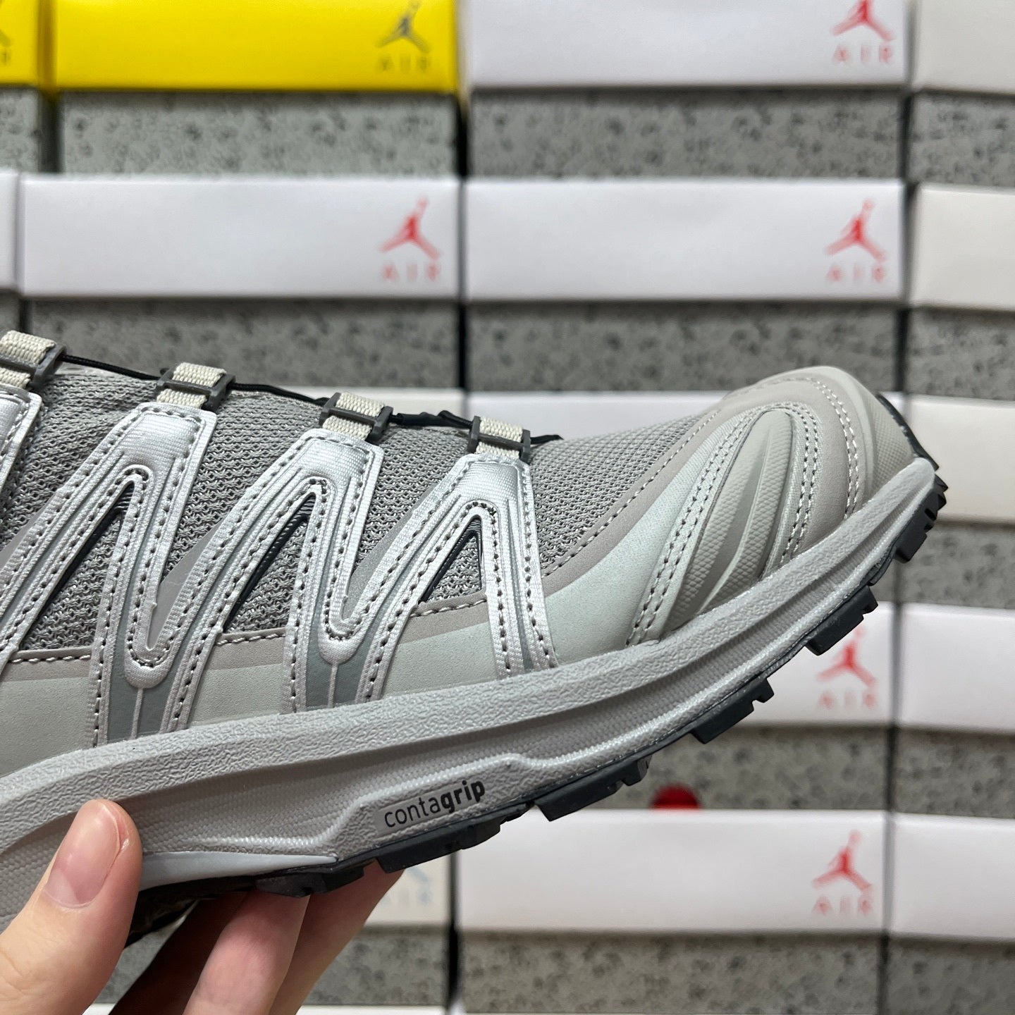 SALOMON-XA Pro 3D 'Alloy Silver Lunar Rock'
