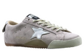 Golden Goose True-Star 'Pastel Pink Suede Silver Star & Heel Tab'
