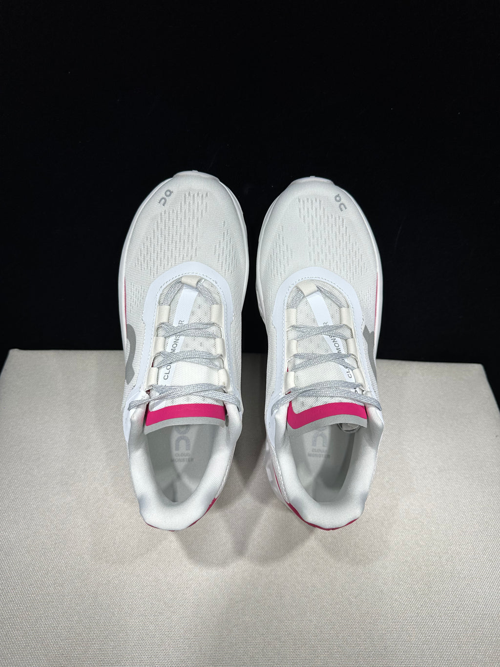 ON - Cloudmonster 'Ivory | Grenadine'