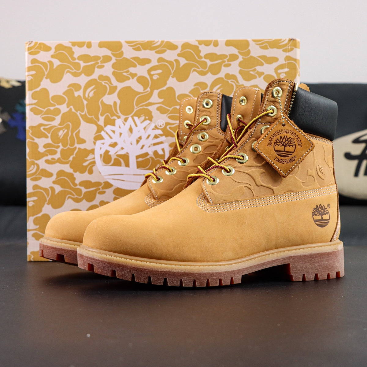 Timberland x A Bathing Ape x Undefeated 6 Inch 'Wheat'