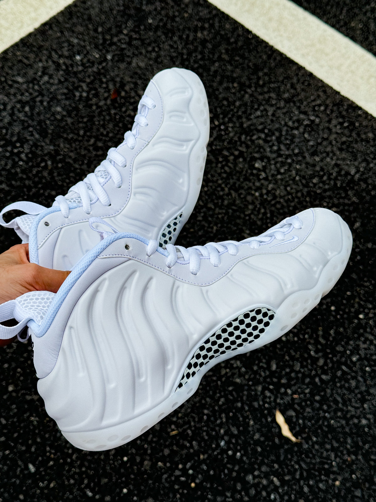 NIKE AIR FOAMPOSITE One Soft Pearl Sail