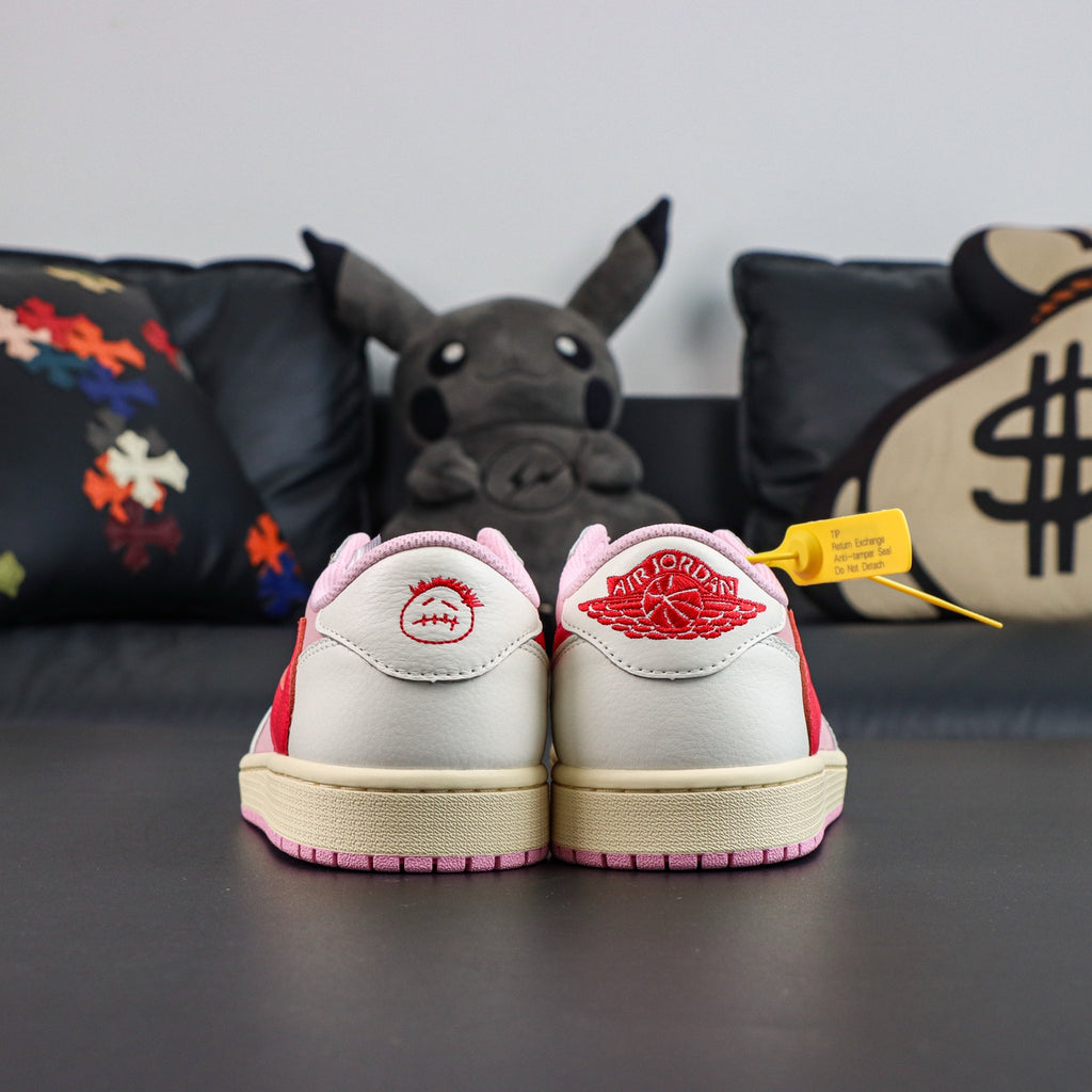 Jordan 1 Low OG x Travis Scott 'Tropical Pink'