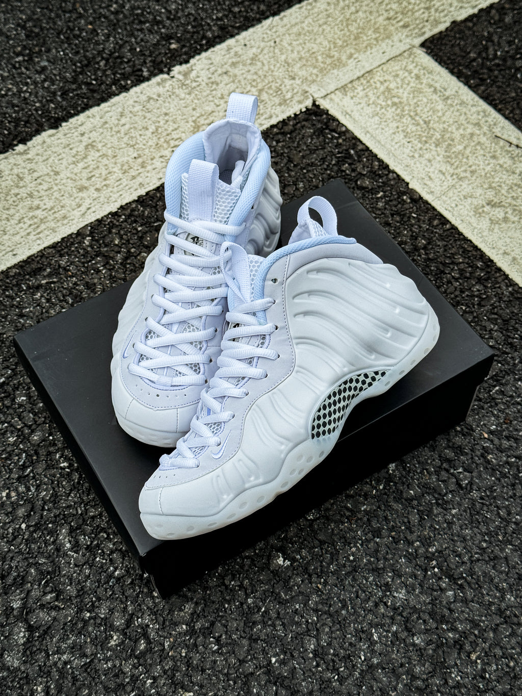 NIKE AIR FOAMPOSITE One Soft Pearl Sail