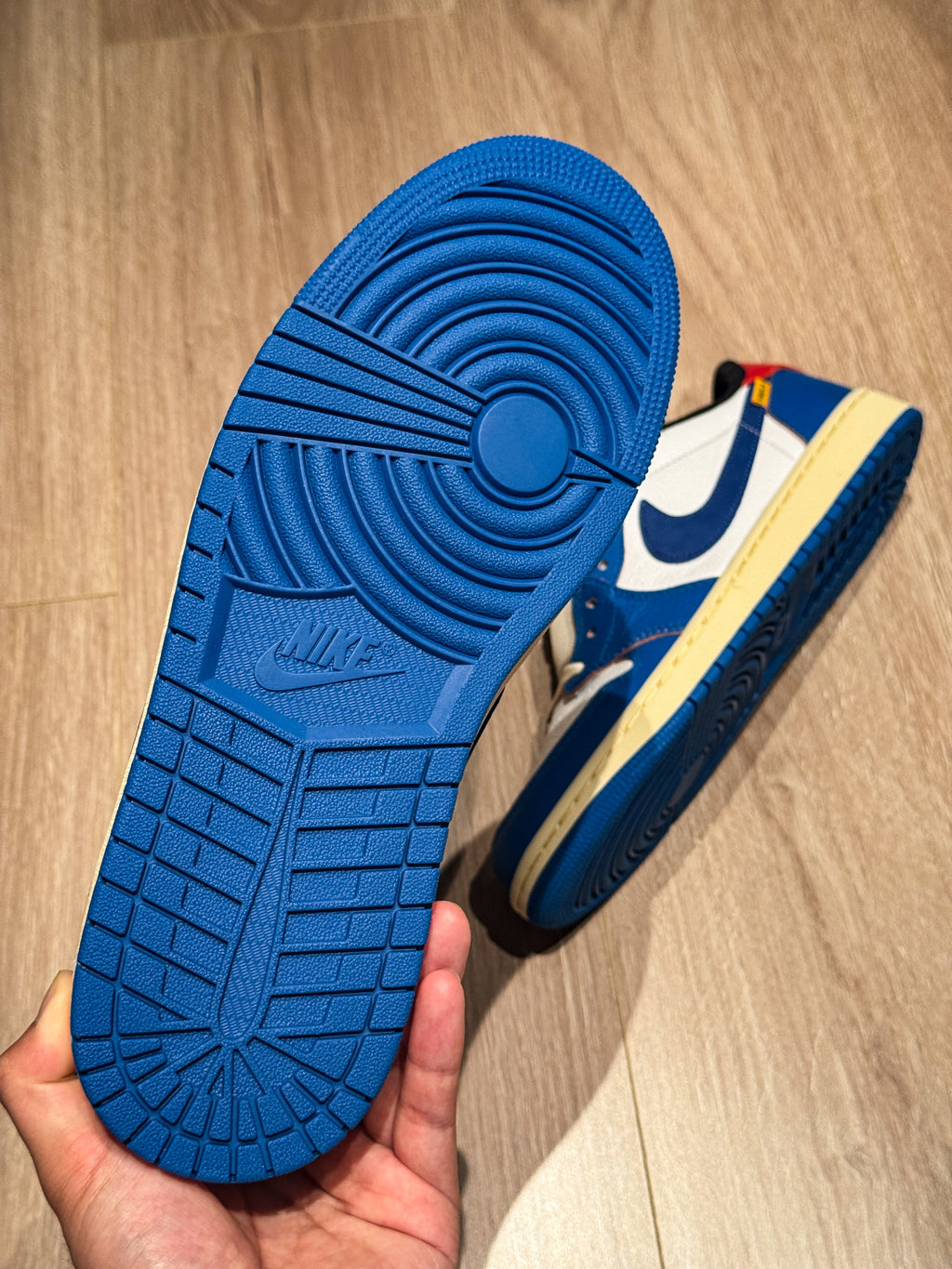 Jordan 1 Retro Low x Union LA 'Storm Blue'