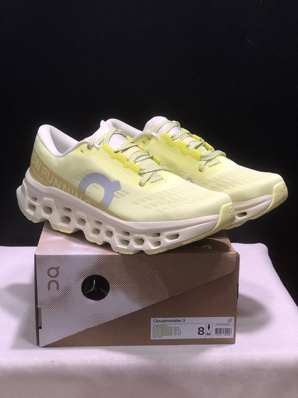 ON - Cloudmonster 3 'Limelight | Seedling'