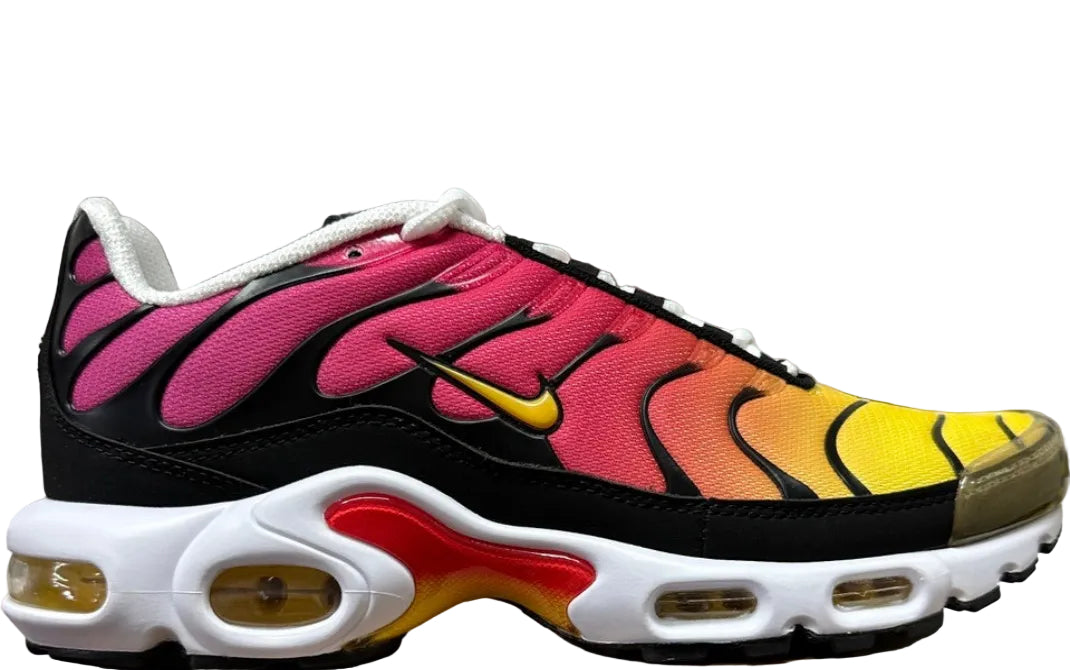 NIKE AIR MAX PLUS Yellow Pink Gradient