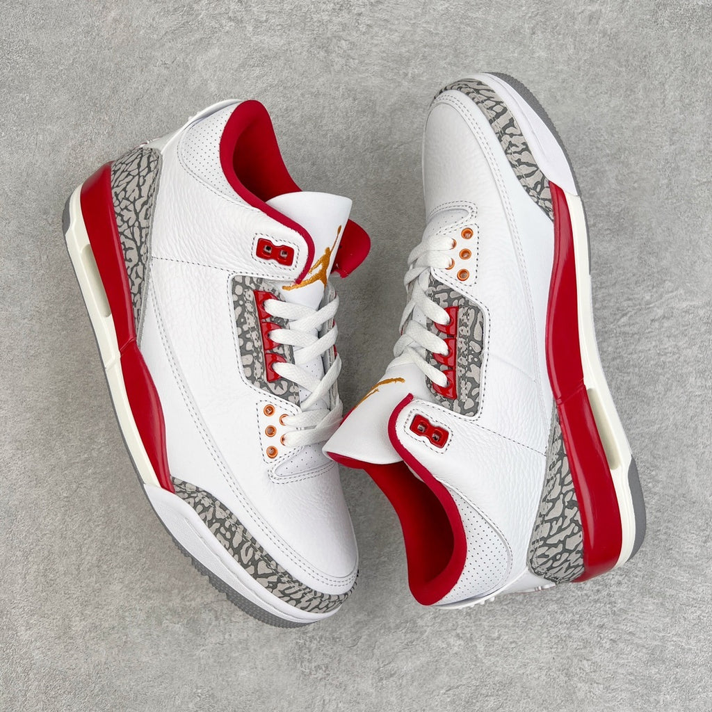 Jordan 3 Retro 'Cardinal Red'