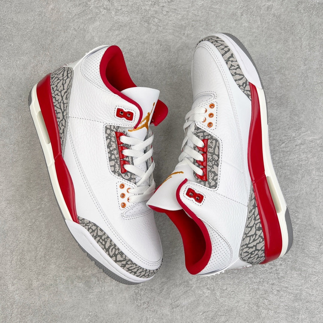 Jordan 3 Retro 'Cardinal Red'
