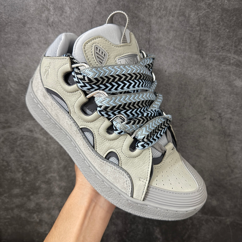LANVIN CURB SNEAKER grey