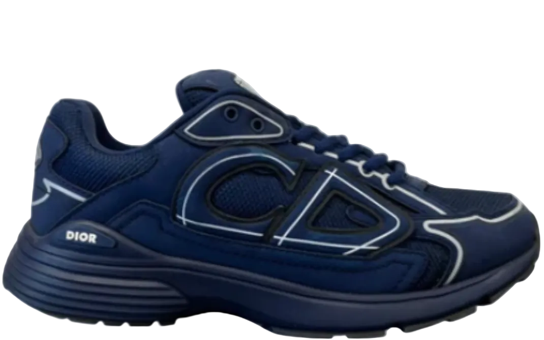 DIOR B30 SNEAKER Deep Blue Mesh