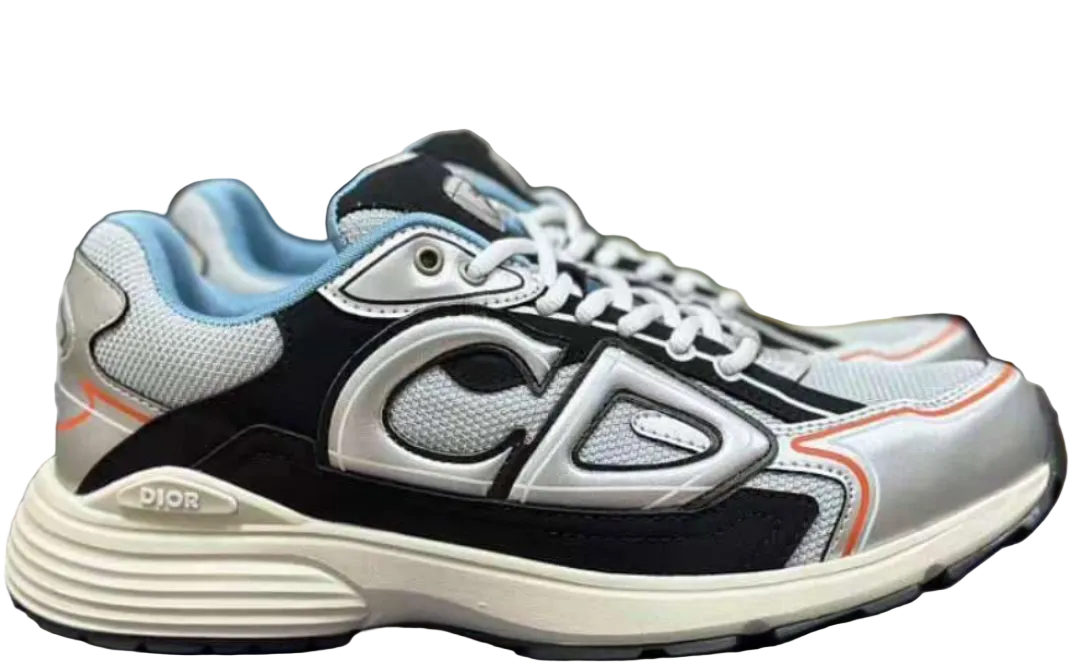 DIOR B30 SNEAKER Silver Dark BLACK