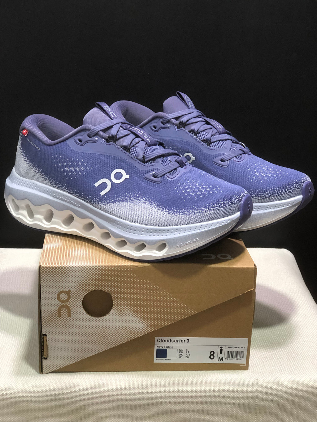 ON - CLOUDSURFER 3 NAVY WHITE