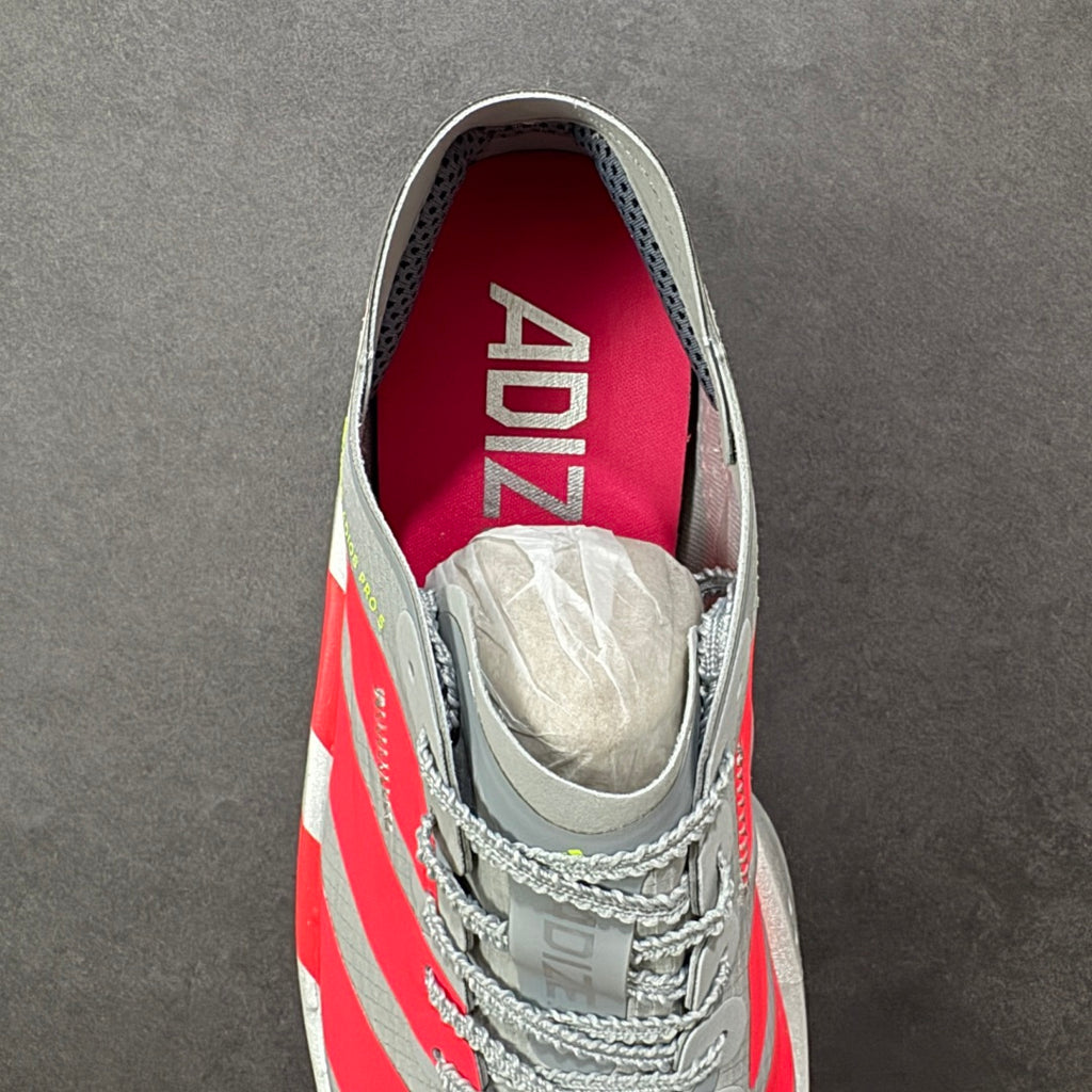Adidas Adizero Adios Pro 5 Grey Two / Lucid Red / Grey