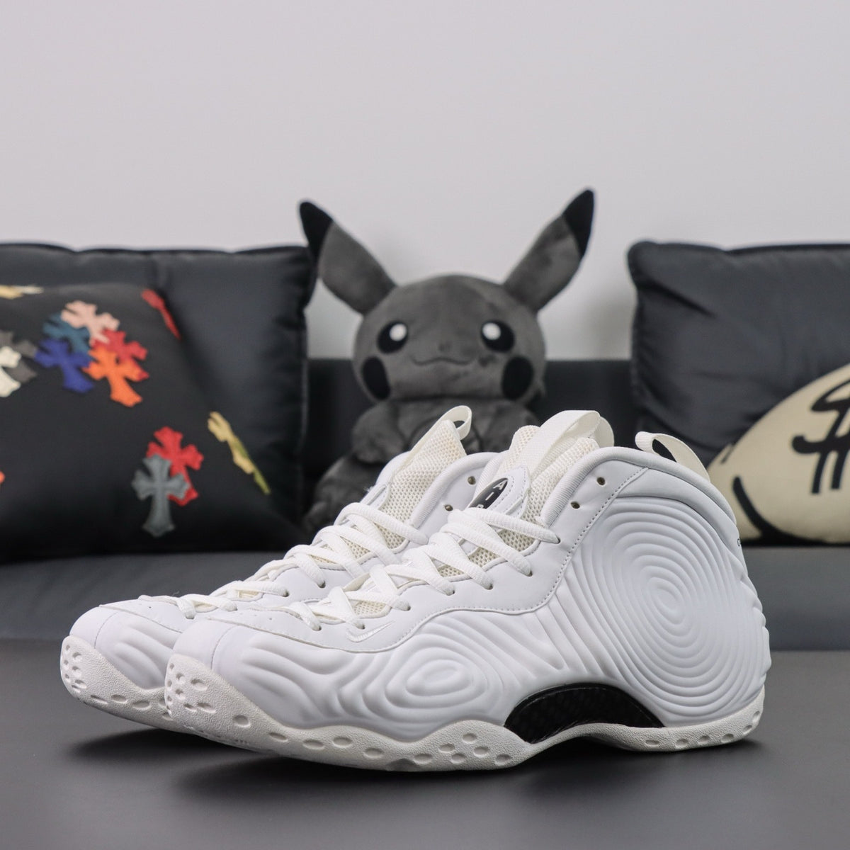 NIKE AIR FOAMPOSITE One Comme des Garcons Homme Plus White