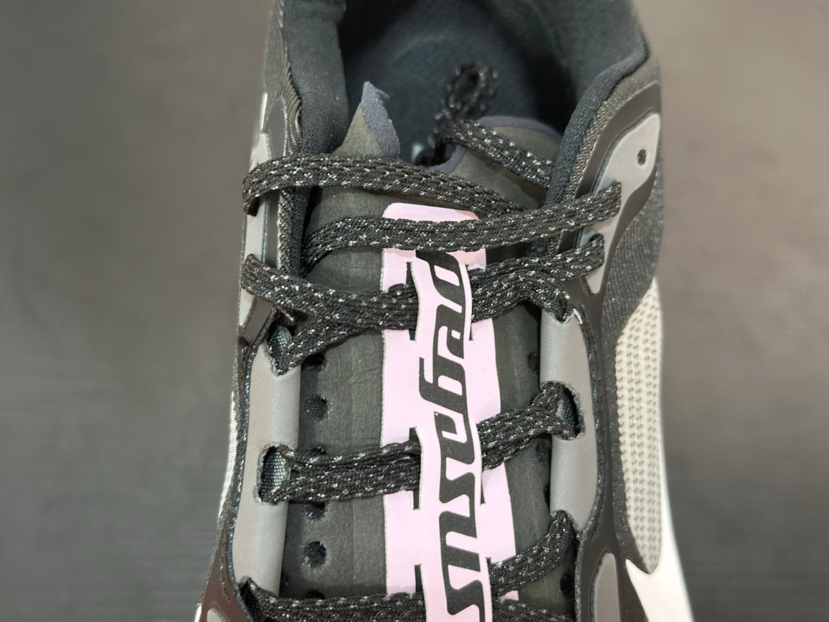 NIKE PEGASUS PREMIUN black and gray mesh upper, a white Nike swoosh, and a marbled
