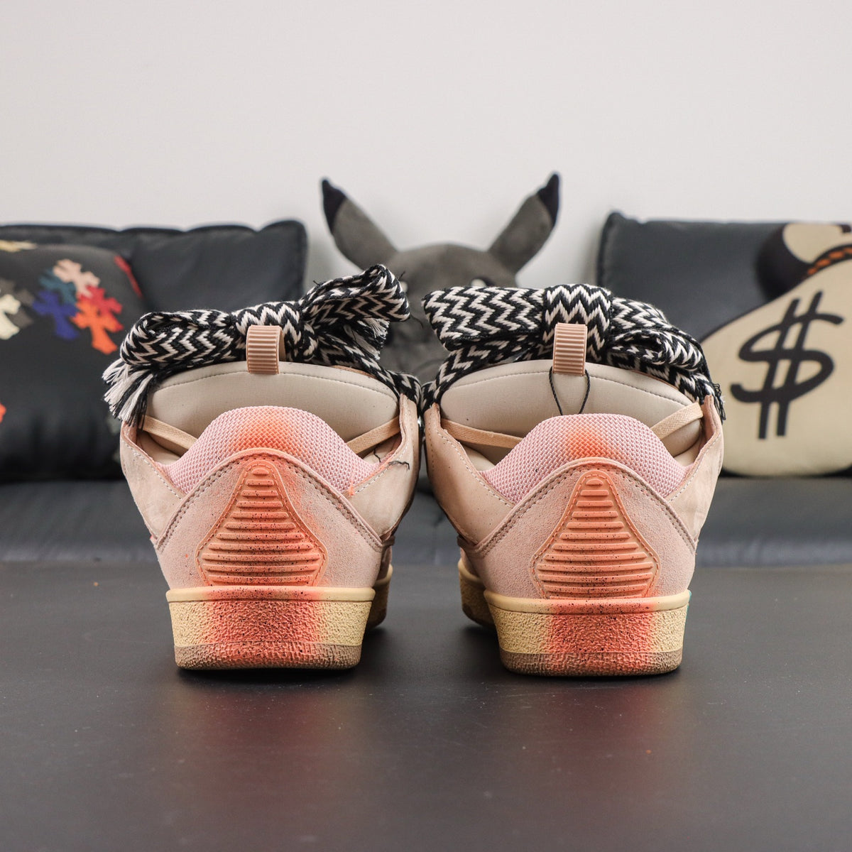 LANVIN SNEAKER X Gallery Dept Pale Pink / Multi-Color