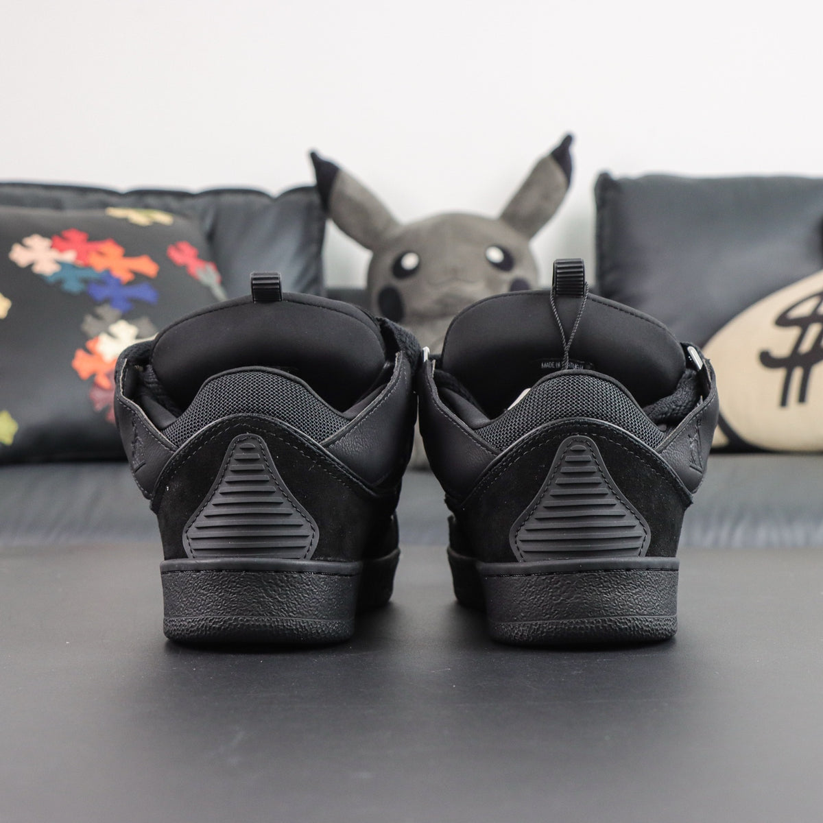 LANVIN CURB SNEAKER Black Black