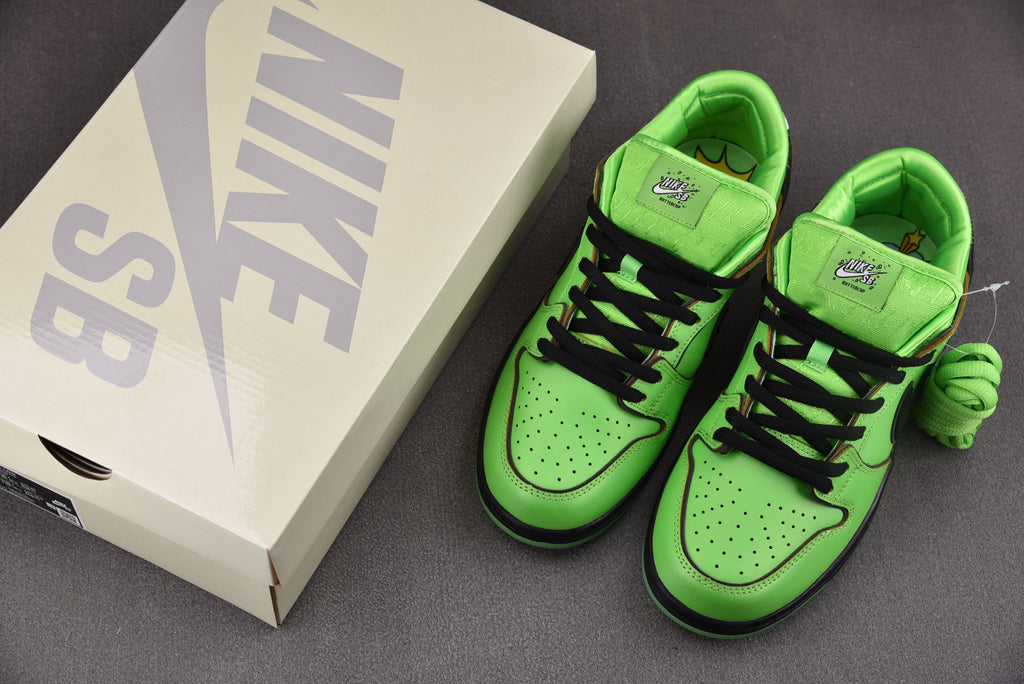 Nike SB Dunk  Low  “The Powerpuff Girls - Buttercup”
