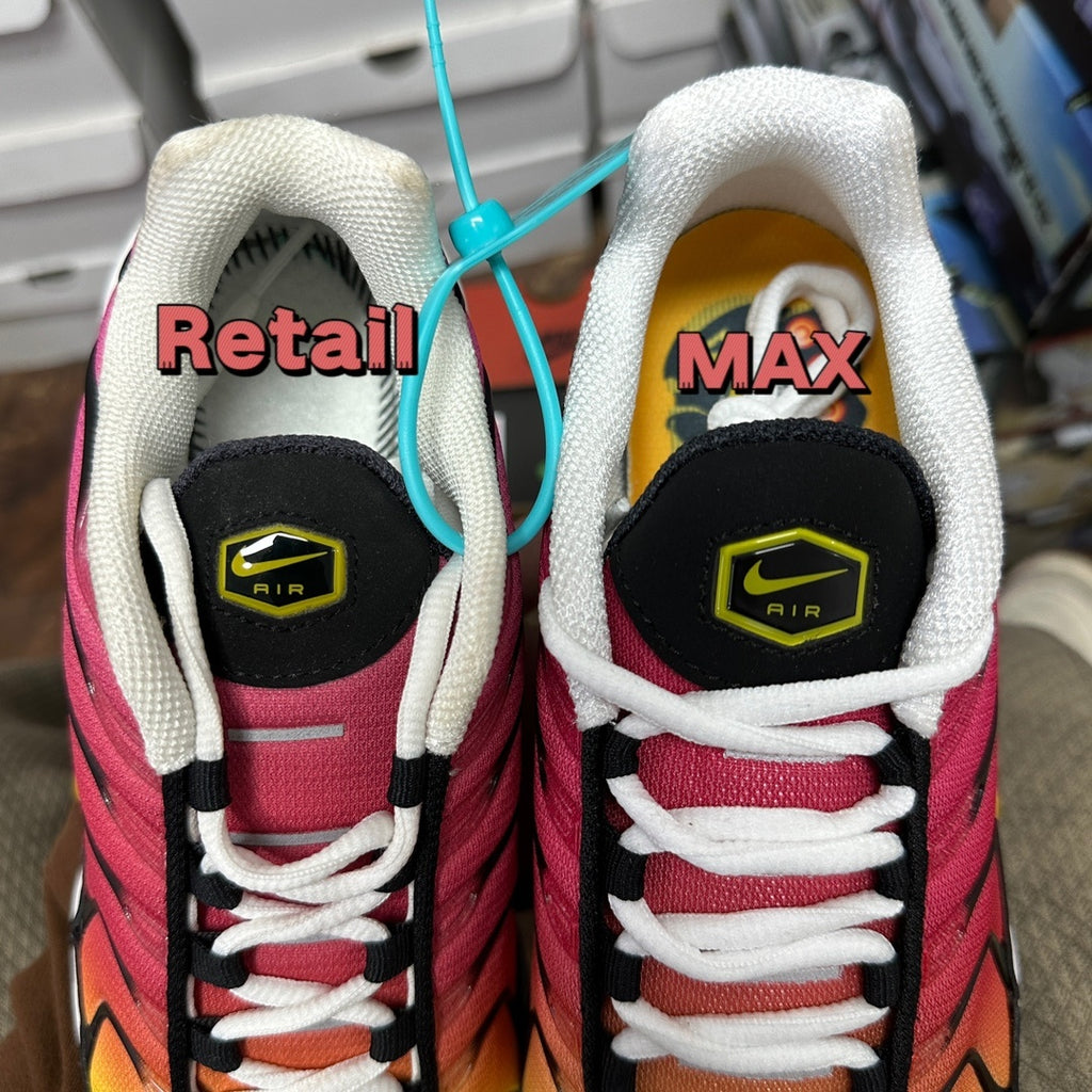 NIKE AIR MAX PLUS Yellow Pink Gradient