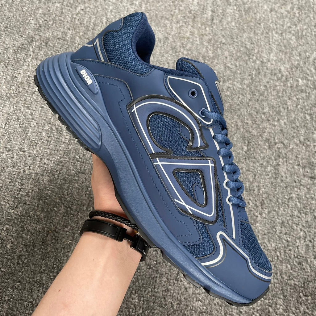 DIOR B30 SNEAKER Deep Blue Mesh