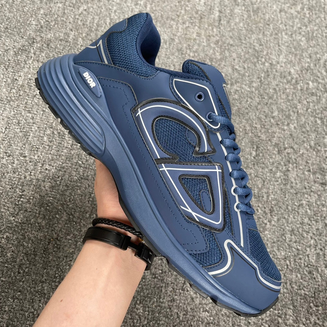 DIOR B30 SNEAKER Deep Blue Mesh
