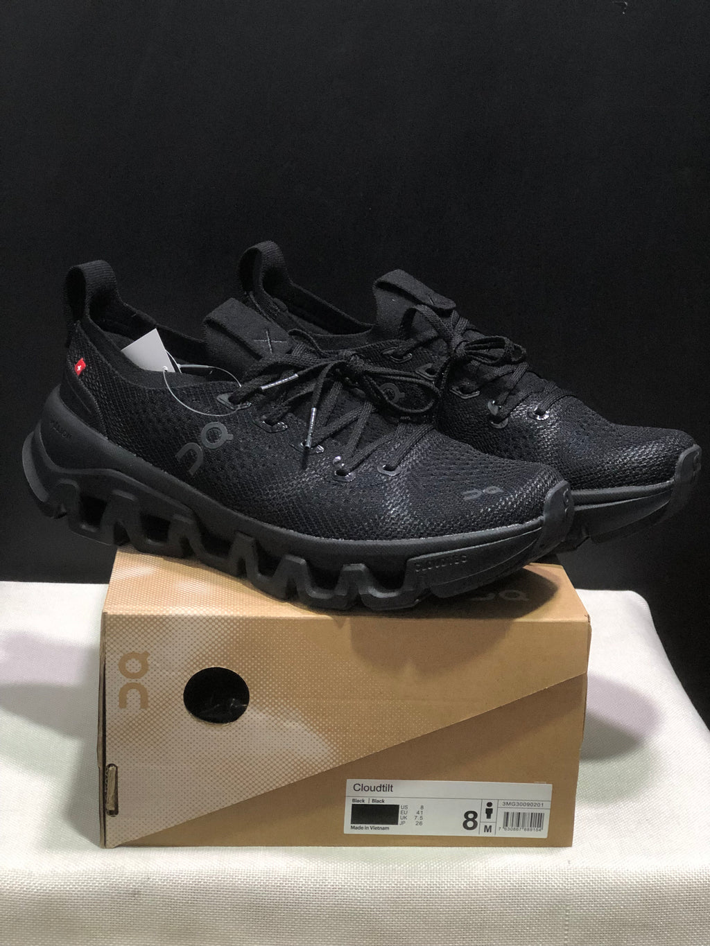 ON - CLOUD X TEMPO 1 ECLIPSE BLACK