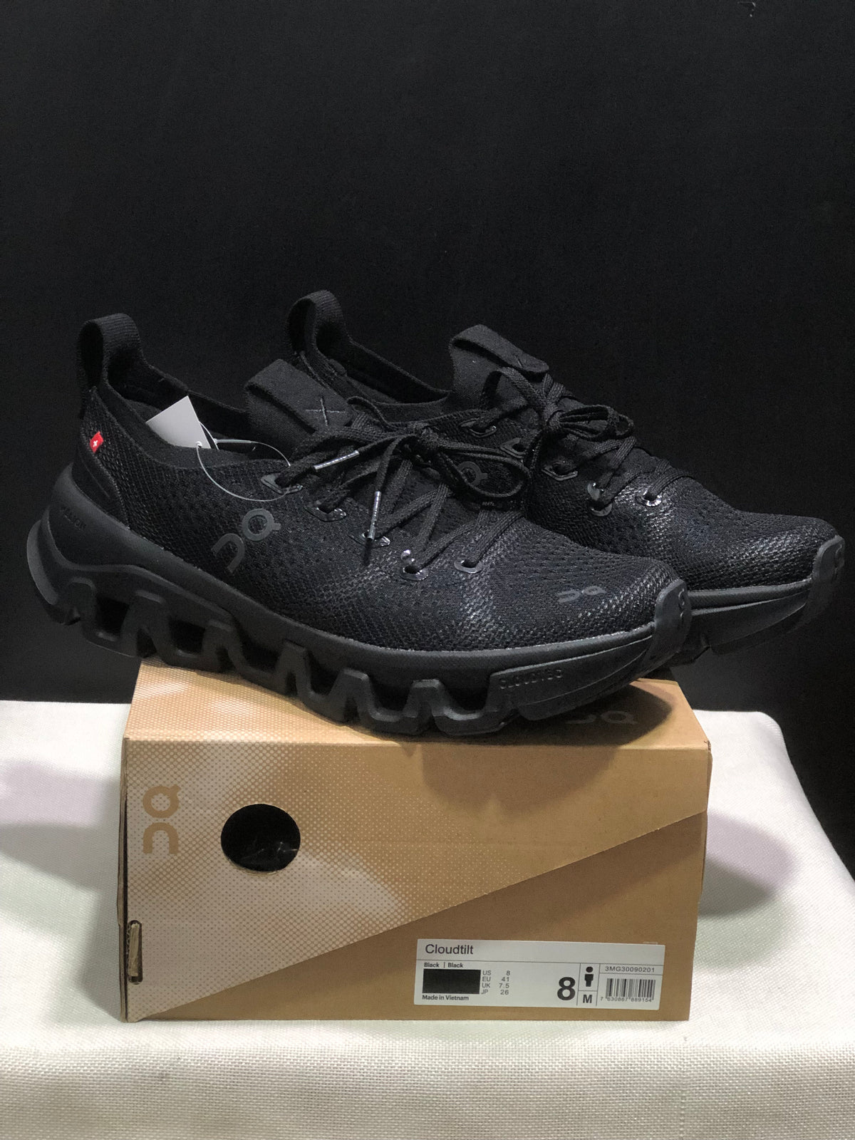 ON - CLOUD X TEMPO 1 ECLIPSE BLACK