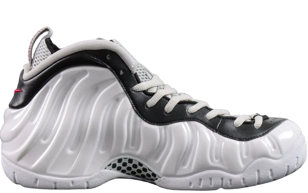 NIKE AIR  Foamposite Pro White Black University Red