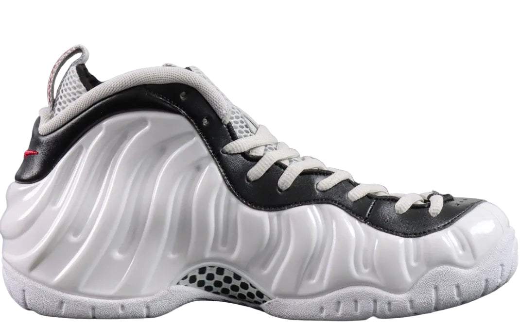 NIKE AIR  Foamposite Pro White Black University Red