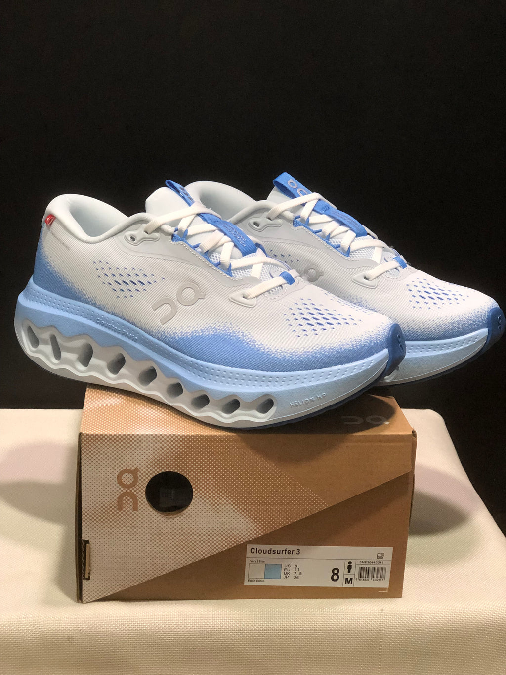 ON - CLOUDSURFER 3 IVORY BLUE