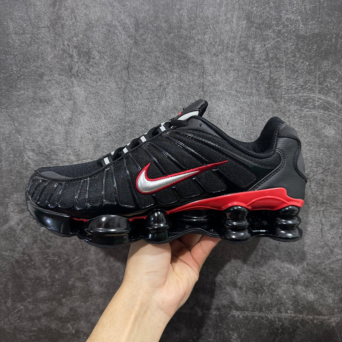 NIKE SHOX TLX Black University Red