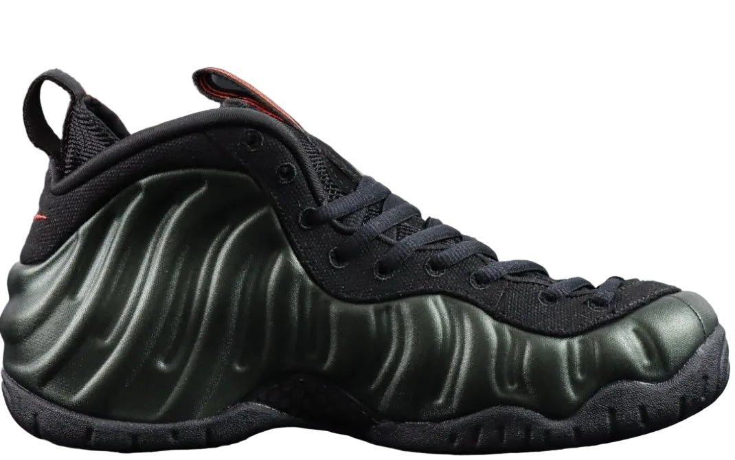 NIKE AIR  Foamposite Sequoia / Black – Team Orange